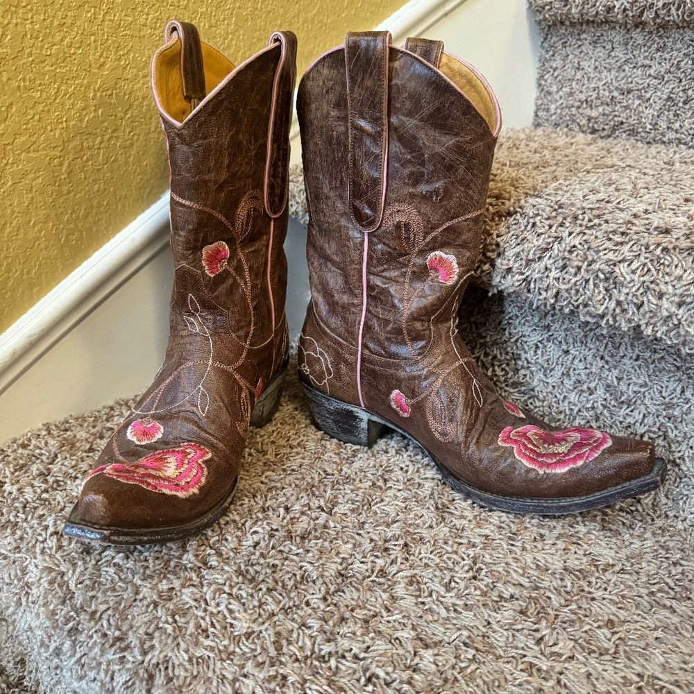 Old Gringo Women's size 7 1/2B Marsha Cowboy Boot